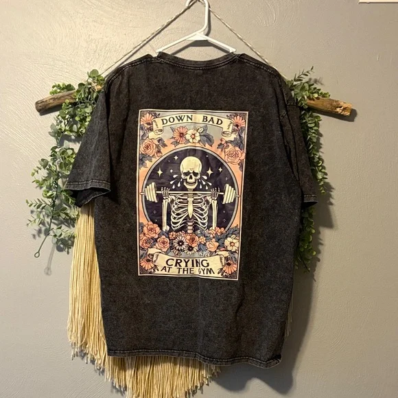 Down Bad Black Graphic T-Shirt - Picture 4 of 5